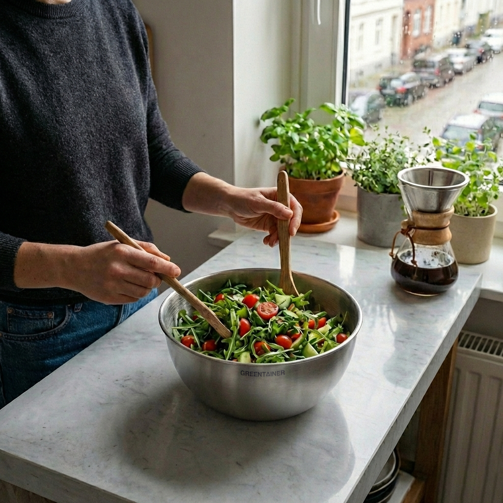 304 Stainless Steel Nesting Mixing Bowls