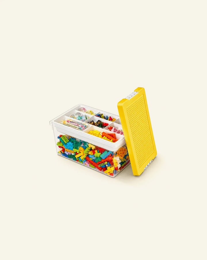 Lego Storage Bin with Removable Tray
