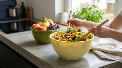 5 Piece Plastic Mixing Bowls With Lids