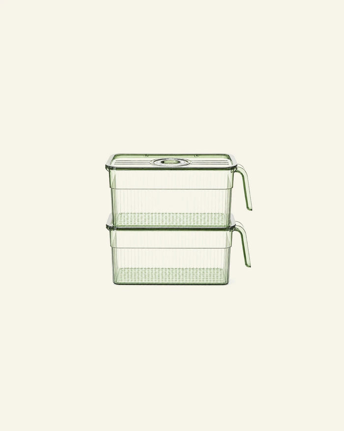 5L produce storage container with removable colander and lid
