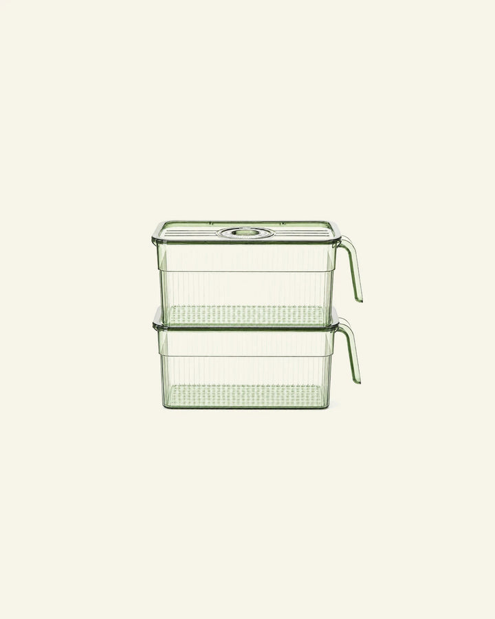 5L produce storage container with removable colander and lid