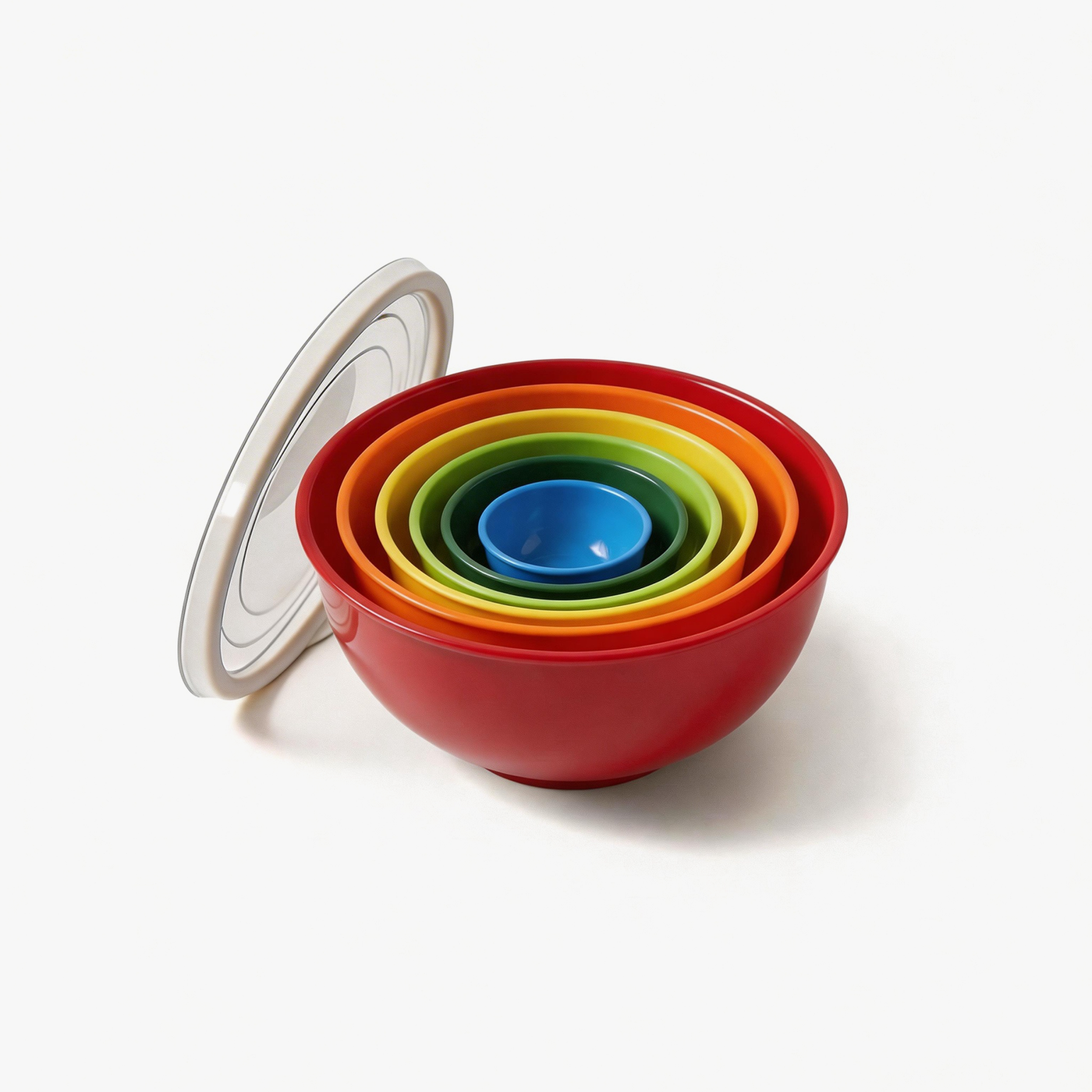 Nesting Mixing Bowls with Lids – Set of 6