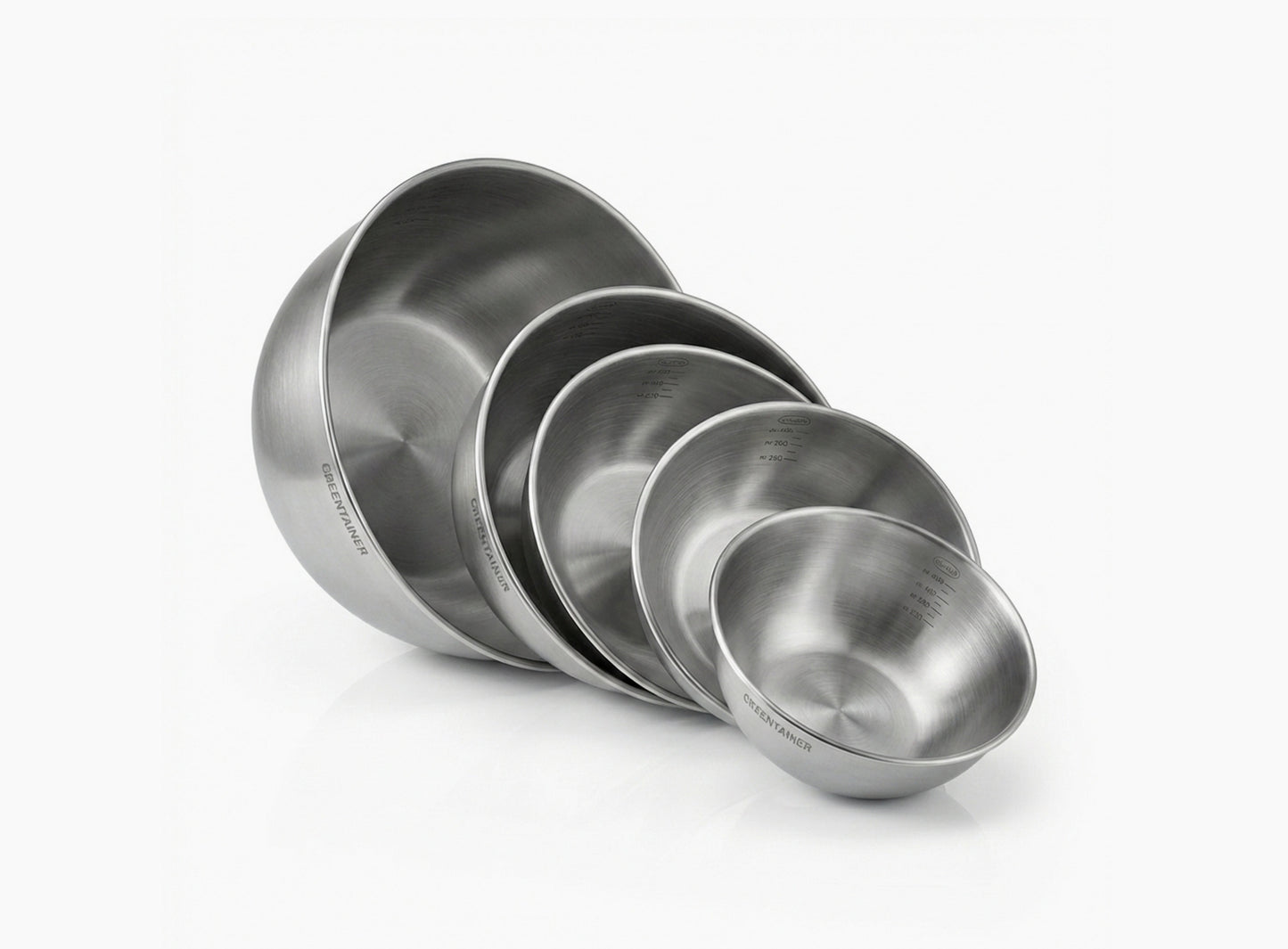 304 Stainless Steel Nesting Mixing Bowls