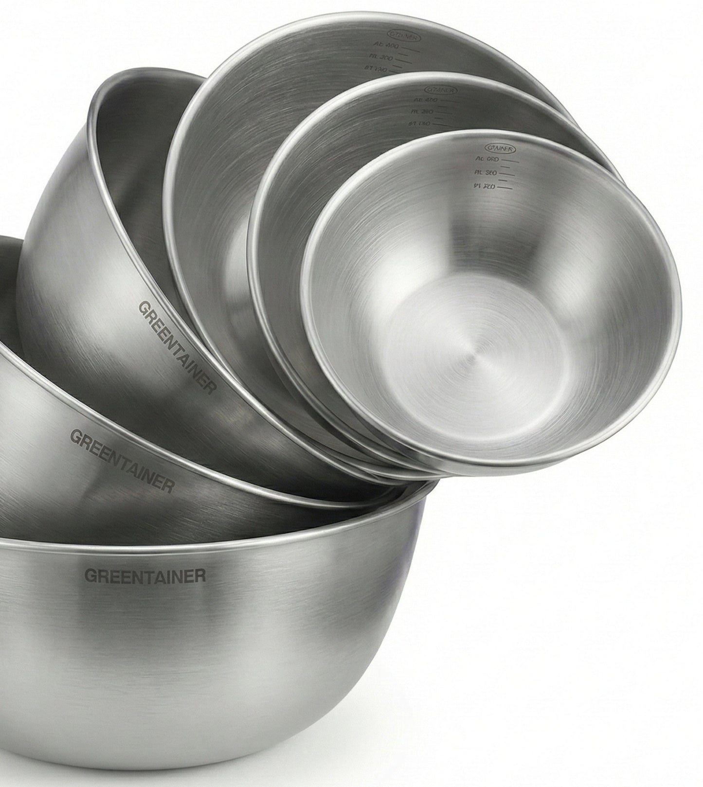 304 Stainless Steel Nesting Mixing Bowls