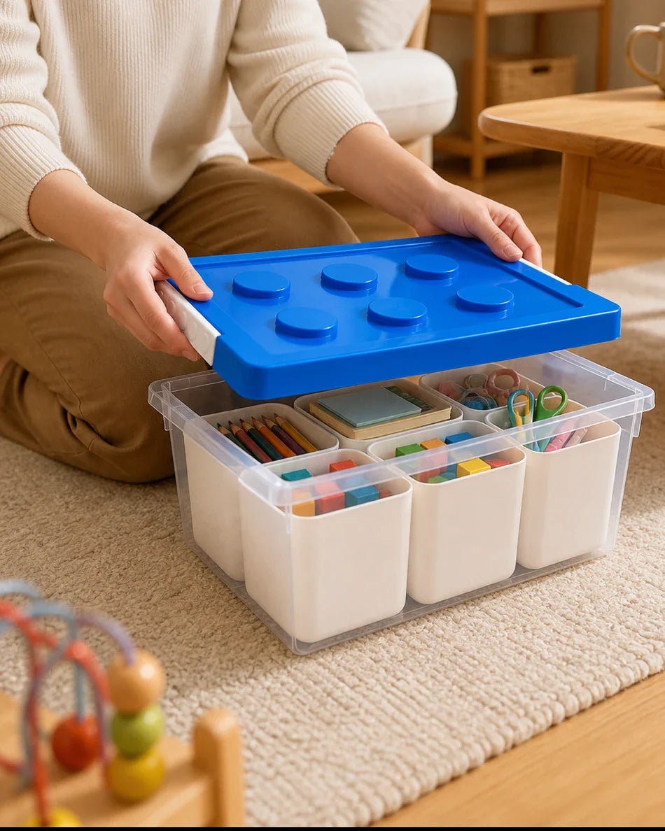 Desktop Storage Box with Lid