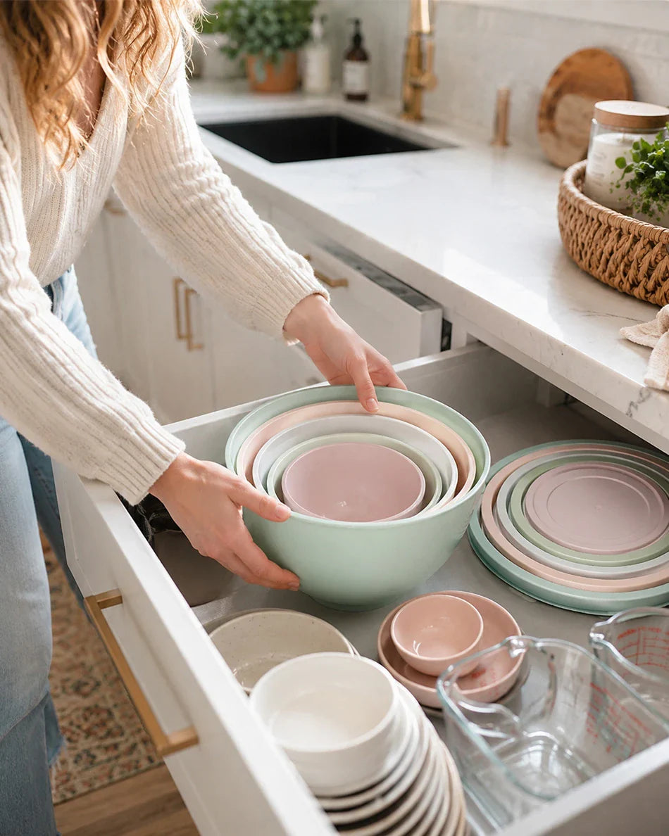 Mixing Bowls with Lids – Set of 5