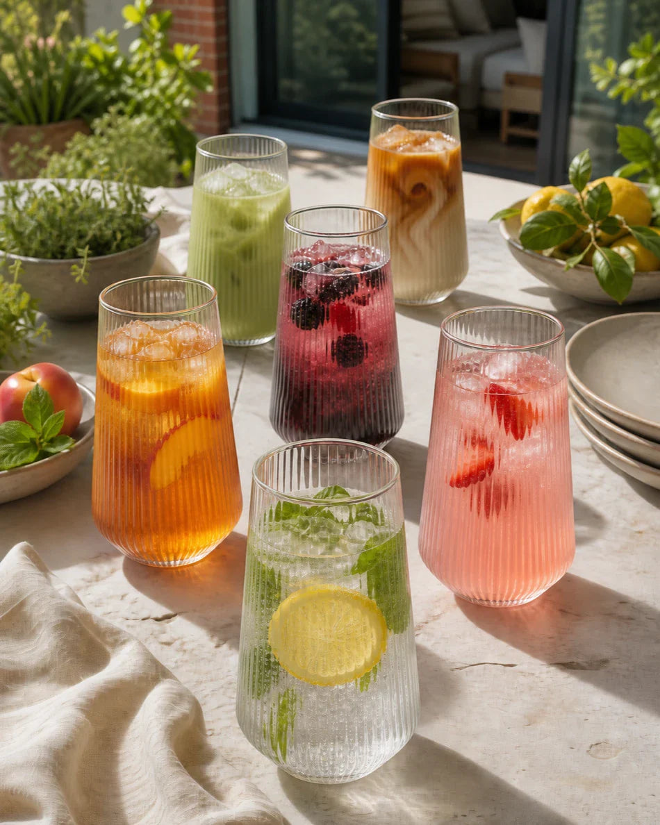 Gefrostete Cocktailgläser – 6er-Set