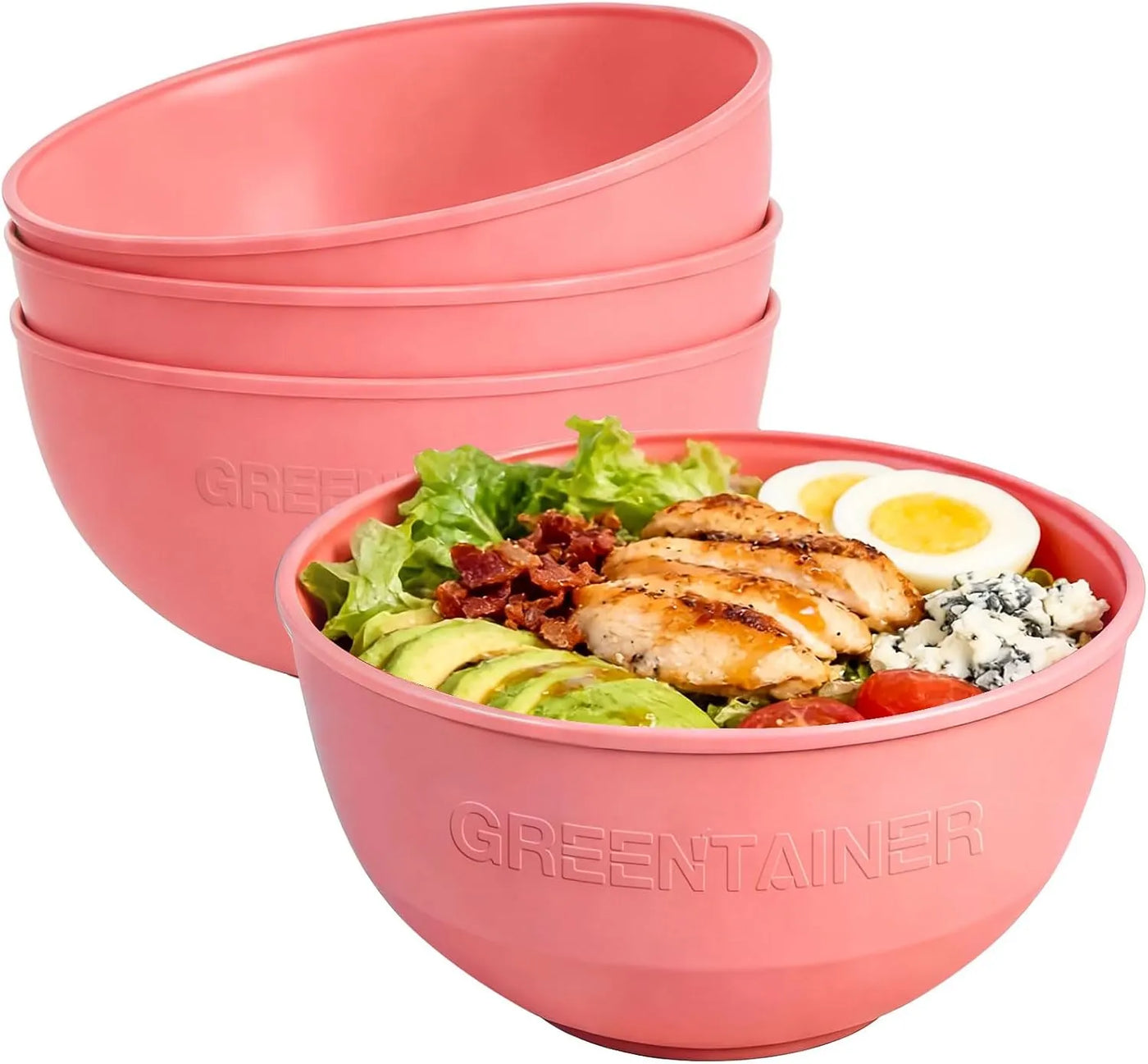 50 Oz Unbreakable Cereal Bowls – Set of 4, Deep & Heat Resistant
