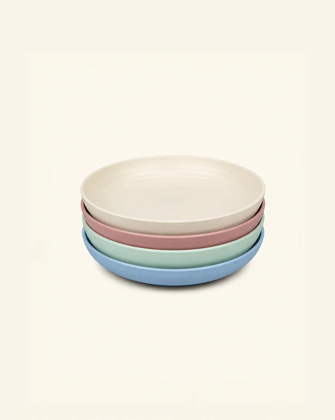 Matte Steingut-Speiseteller, 22,4 cm