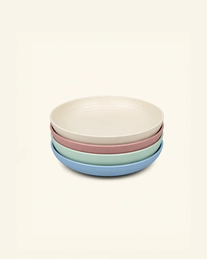 Matte Stoneware Dinner Plates, 22.4cm