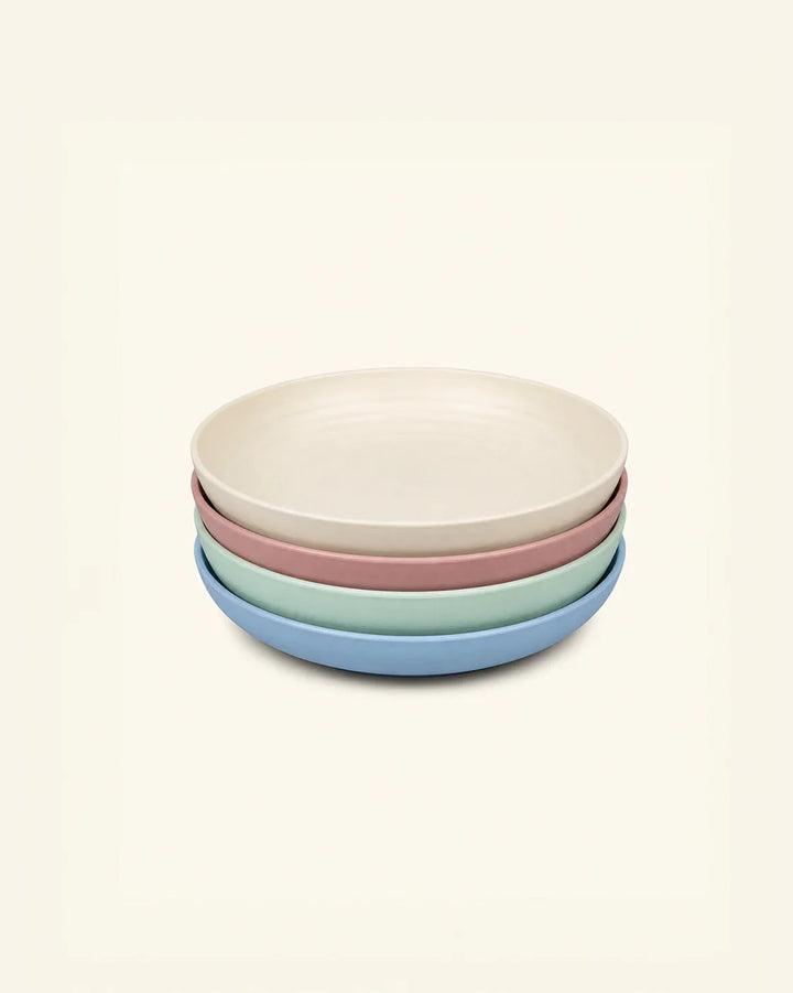 Matte Steingut-Speiseteller, 22,4 cm