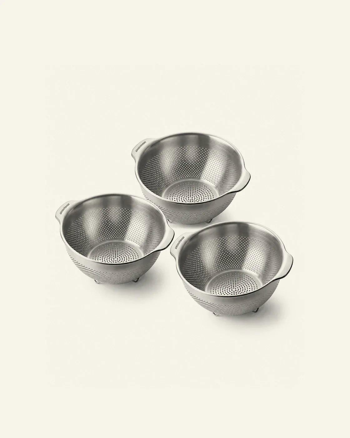 Stainless Steel Colander Bowl with Stand